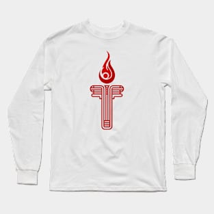 Torch artwork Long Sleeve T-Shirt